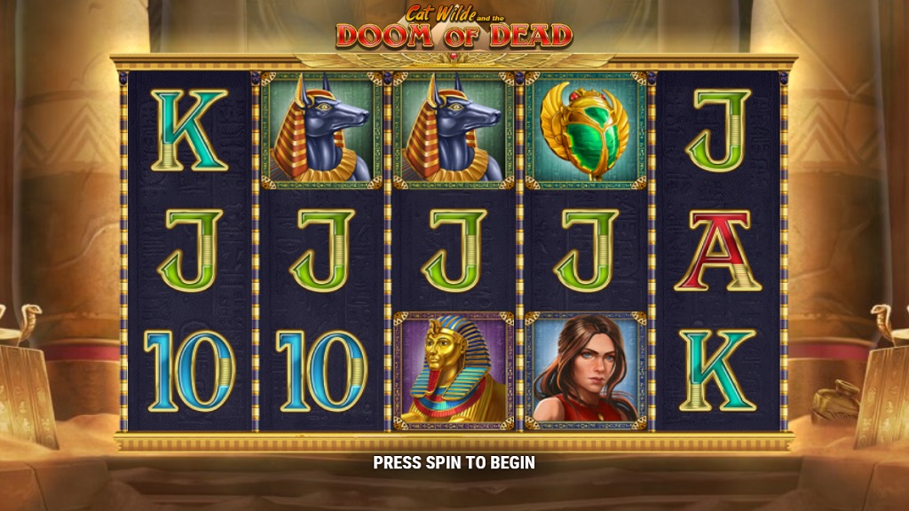 Screenshot of Cat Wilde and the Doom of Dead slot from Play’n Go