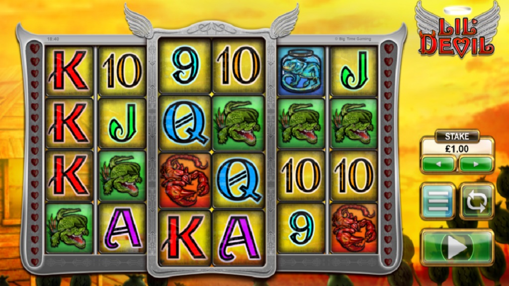 Screenshot of Lil Devil slot from Big Time Gaming