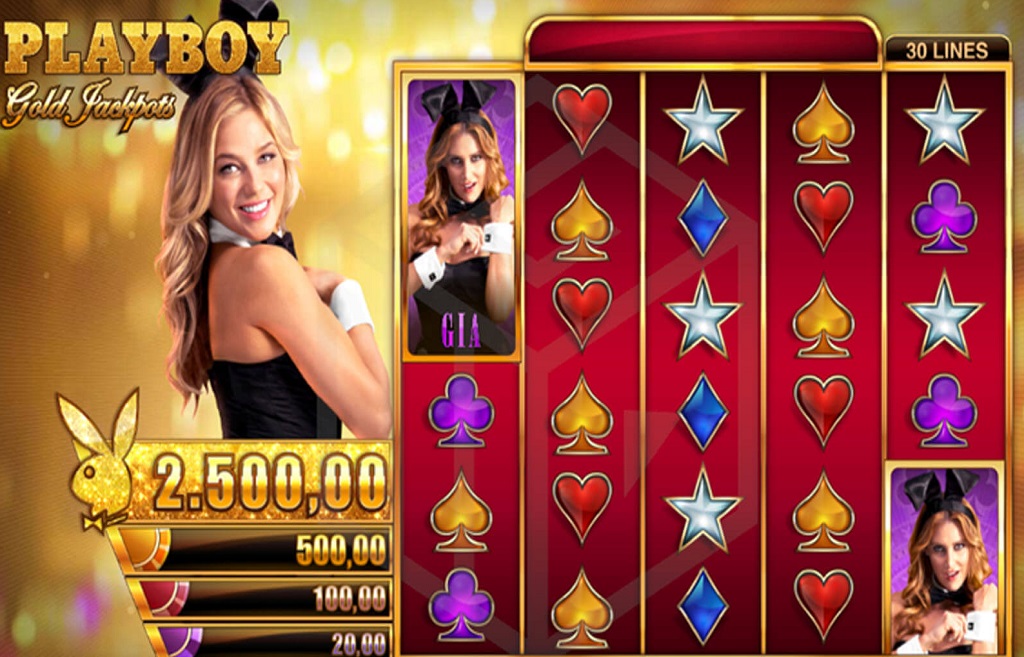 Screenshot of Playboy Gold Jackpots from Microgaming